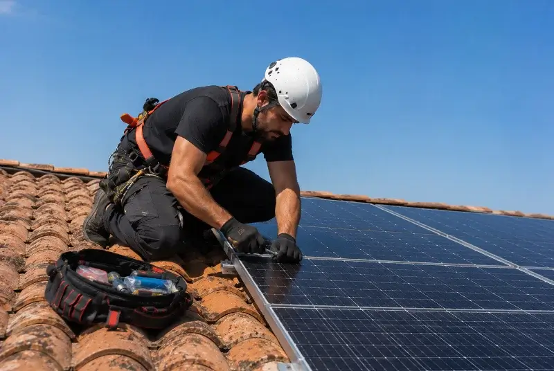 Maintenance et monitoring de panneaux solaires à Castelnau-d'Aude