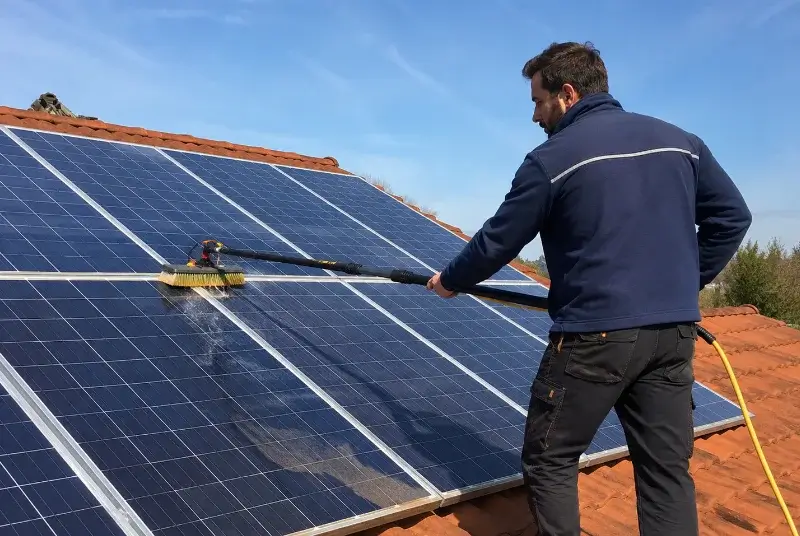 Nettoyage et entretien de panneaux solaires à Castelnau-d'Aude